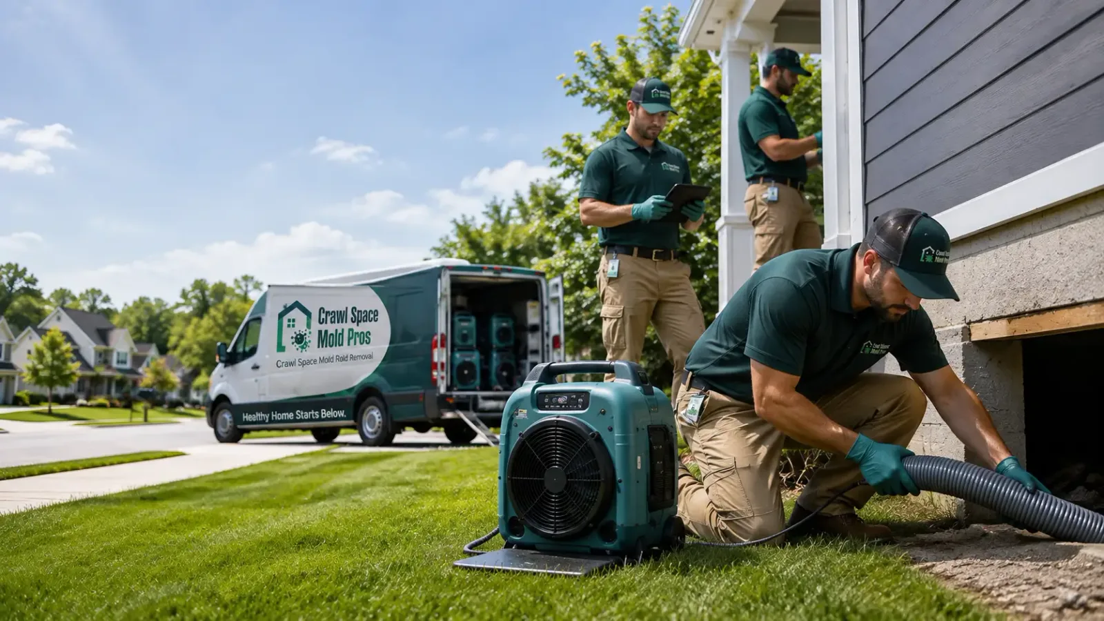Crawl Space Mold Removal in Cathlamet, WA